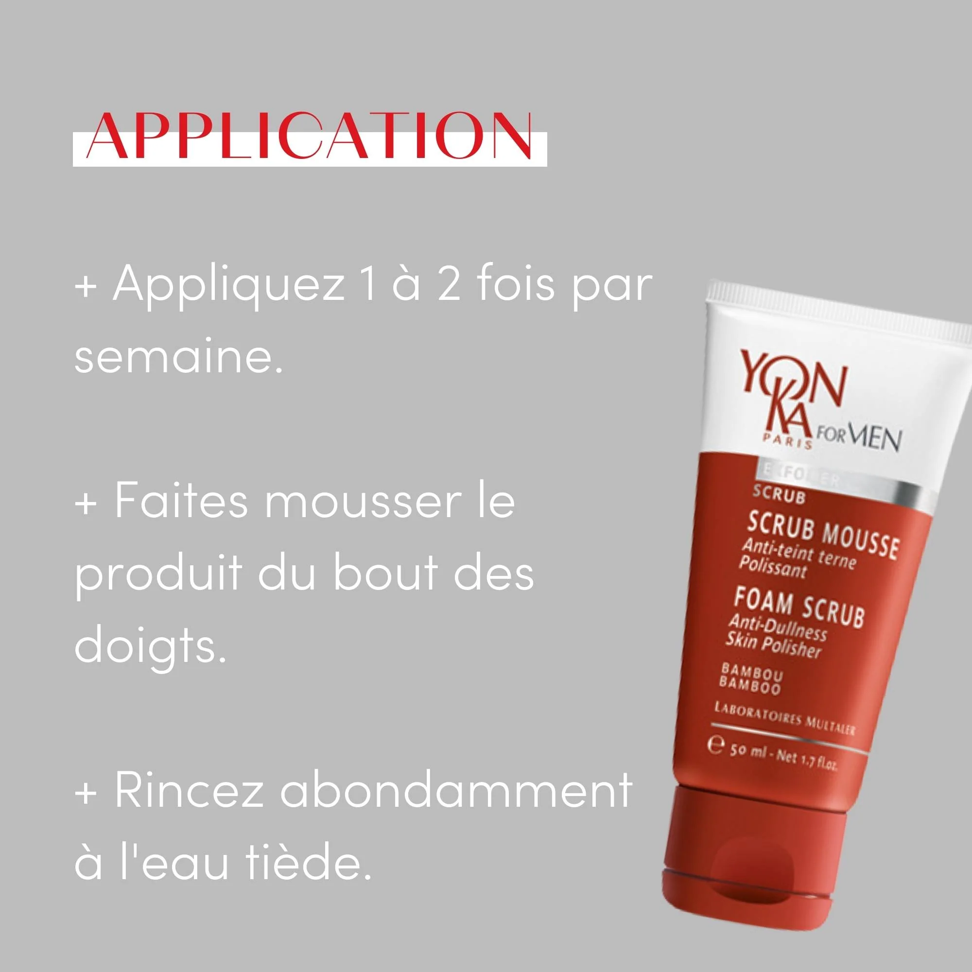 Scrub Mousse Homme - Image 5